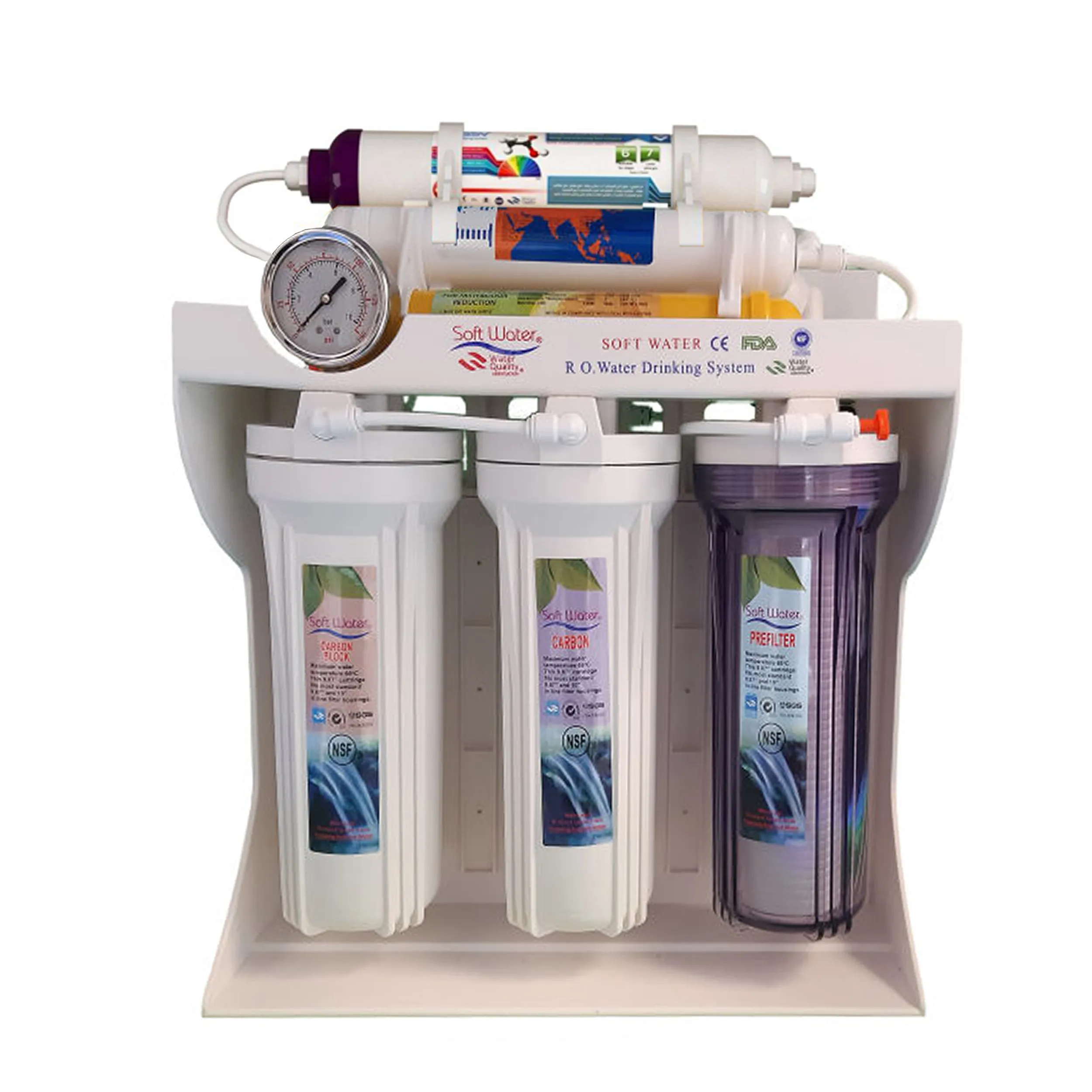 دستگاه تصفیه آب 7 مرحله سافت واتر مدل ژوپیتر