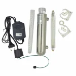 دستگاه استریلایزر UV آب مدل 6W | گندزدایی و میکروب‌زدایی با لامپ Philips و بدنه استیل